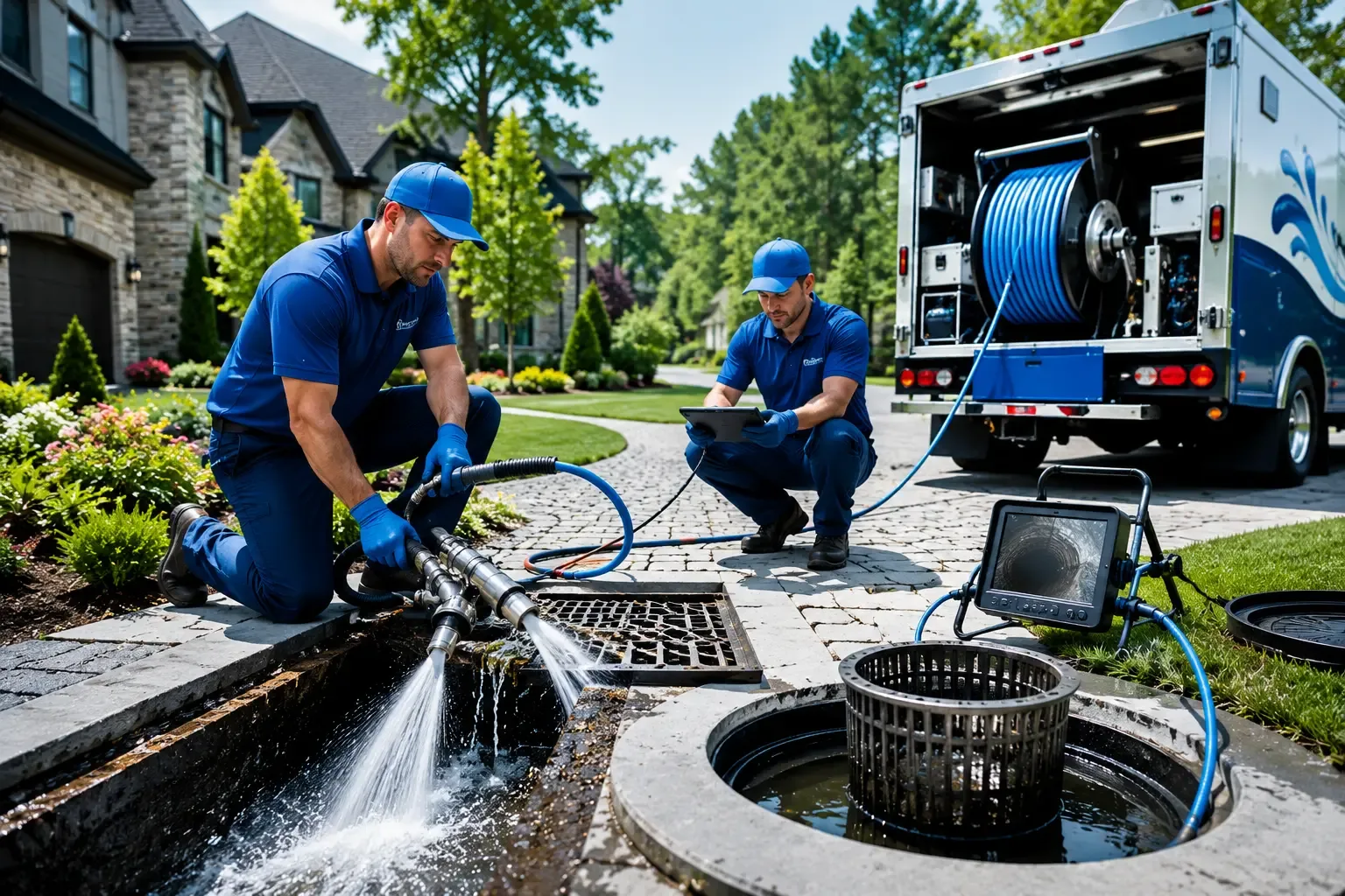 Local outdoor drain cleaning professionals in Mount Bethel, PA